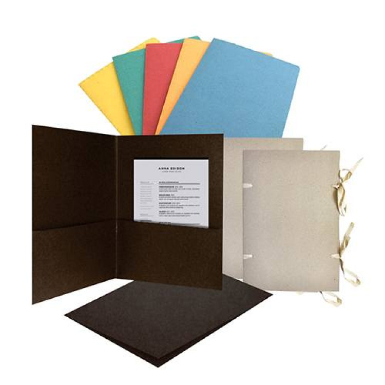 Cardboard folders 