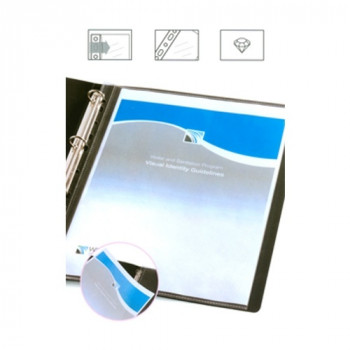 Crystal clear punched pocket side loading 1/10