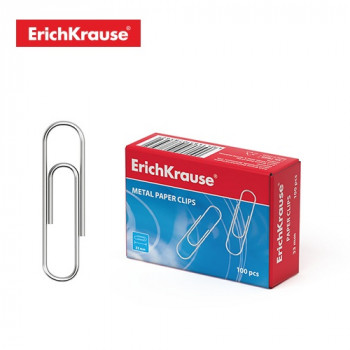 Paper clips zinc plated, 33mm