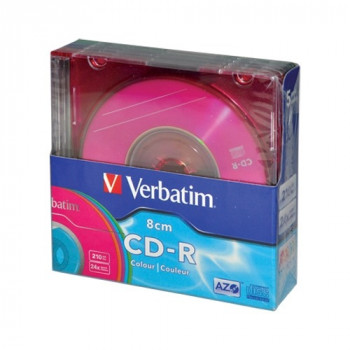 CD - R VERBATIM, 210MB,24X,8cm - MINI