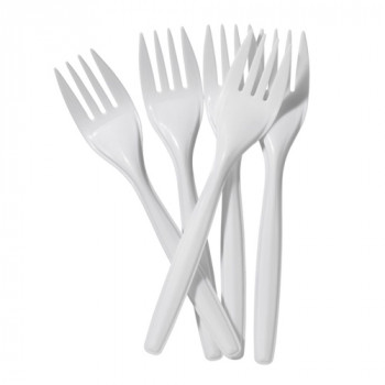 Plastic forks 1/10
