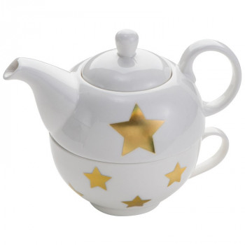 Tea set with a teacup