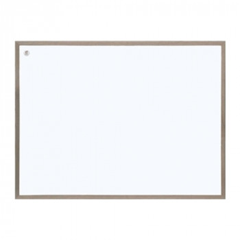 WHITE BOARD MAGNETIC, 30x40  WOODEN FRAME
