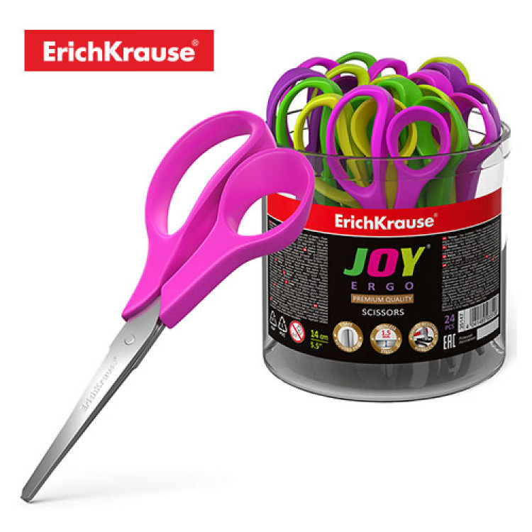 Scissors ErichKrause® Joy Ergo, 14 cm