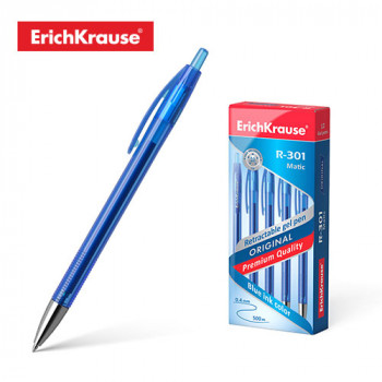 Retractable gel ink pen ErichKrause® R-301 Original Gel Matic