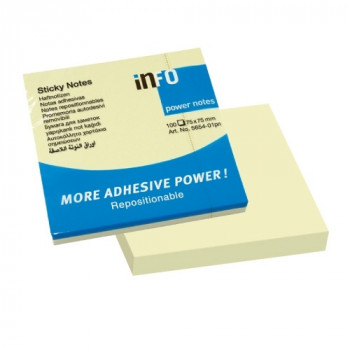 POST-IT 75 x 75mm extra strong adhesive