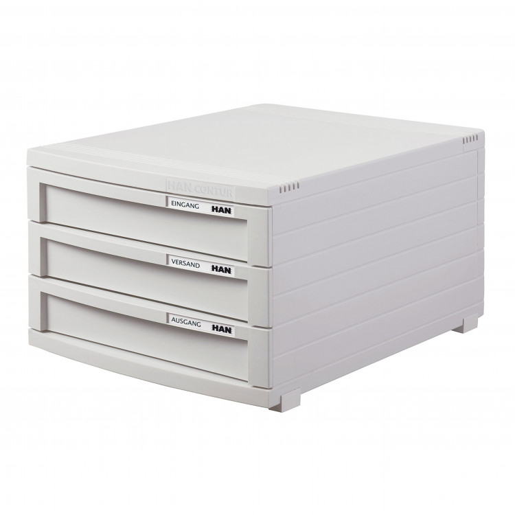 Drawer box CONTUR with 3 drawers