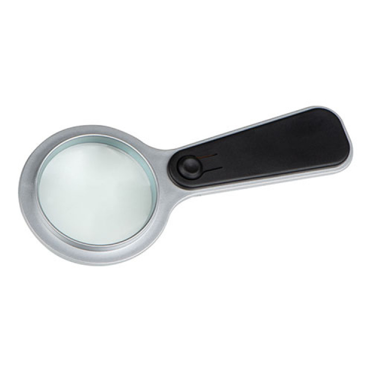 Magnifier with LED light