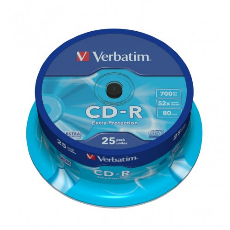Verbatim CD-R, 25/1 in box