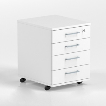 Container with 4 drawers and key Optima