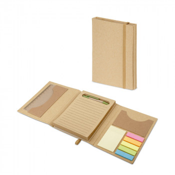 Office set with notepad