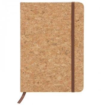 Notebook cork cover A5 , 80 sheets with lines