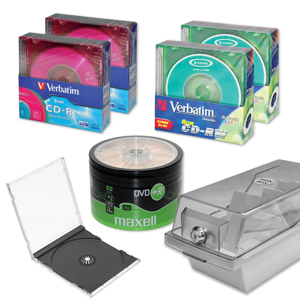 CD-R and CD boxes