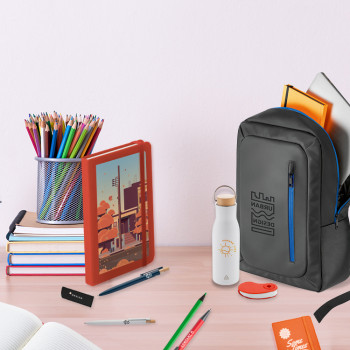 Printing on pens, notebooks, USB, sports bottles and backpacks - Everything you need to know!