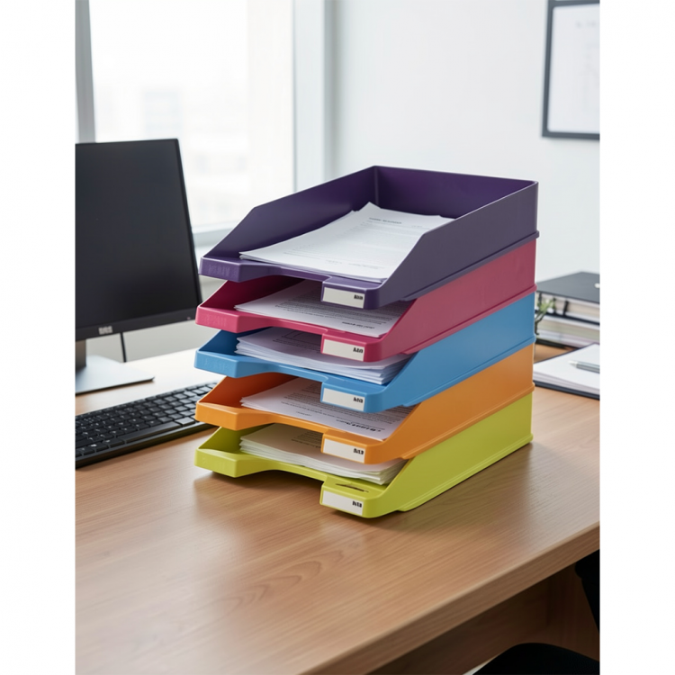 Letter tray DIN A4/C4, stackable,