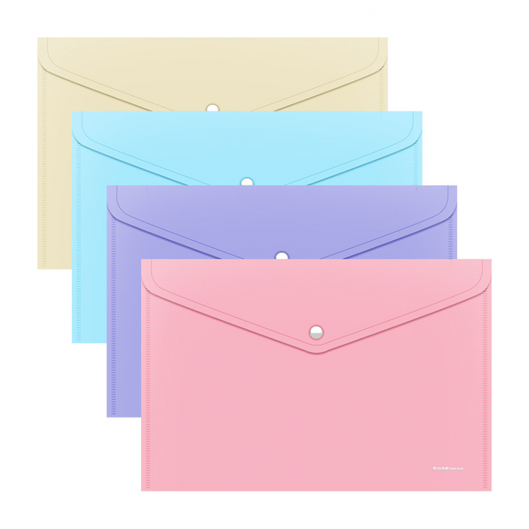 Envelope folder A4 color transparent ErichKrause