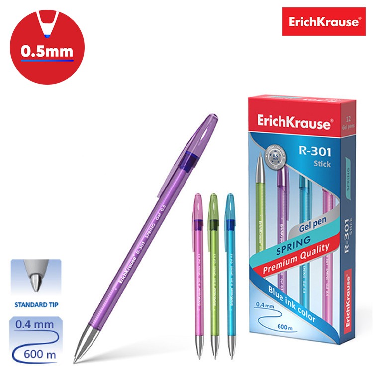 GEL INK PEN R-301 Spring Gel Stick 0.5