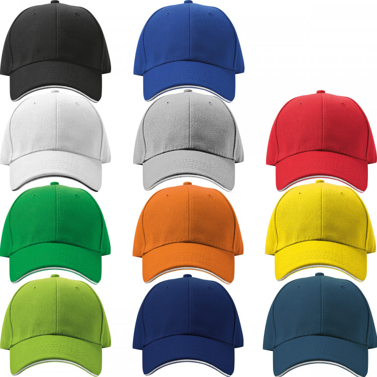 CHRISTOPHE. 100% cotton sandwich cap