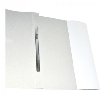 папка картонска бела со лизгачки механизам