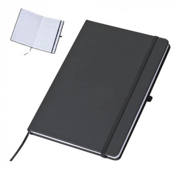 Notebook with lined pages A5