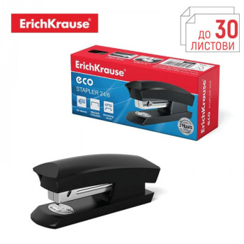 Stapler №24/6 ErichKrause® Eco, up to 30 sheets