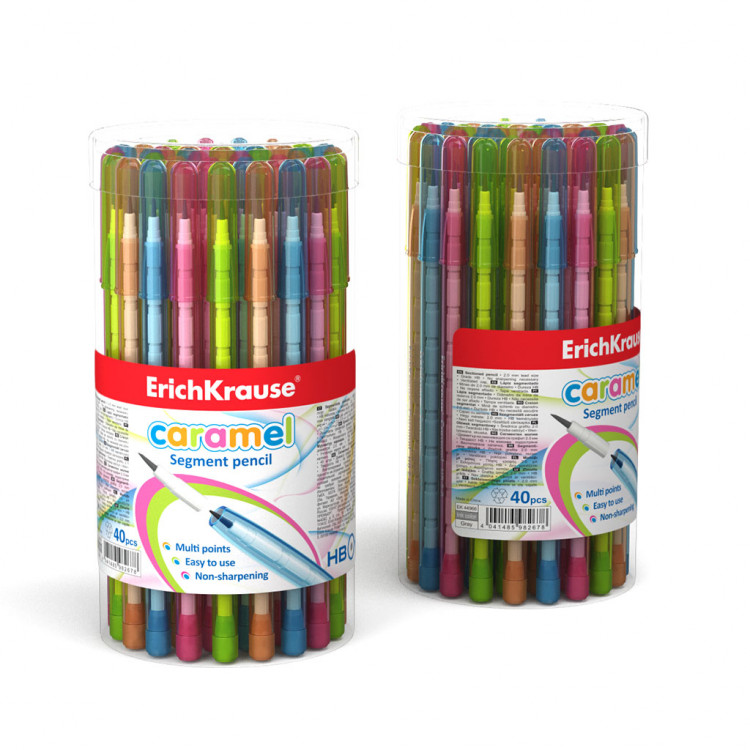 Push point pencil ErichKrause&reg; Caramel 1.5 mm