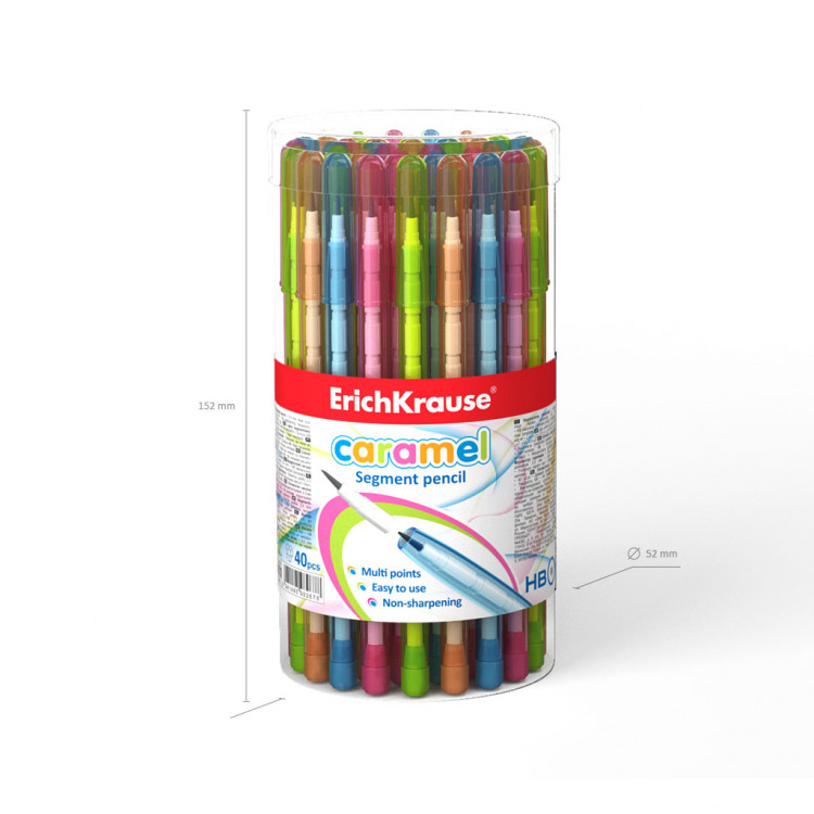 Push point pencil ErichKrause&reg; Caramel 1.5 mm