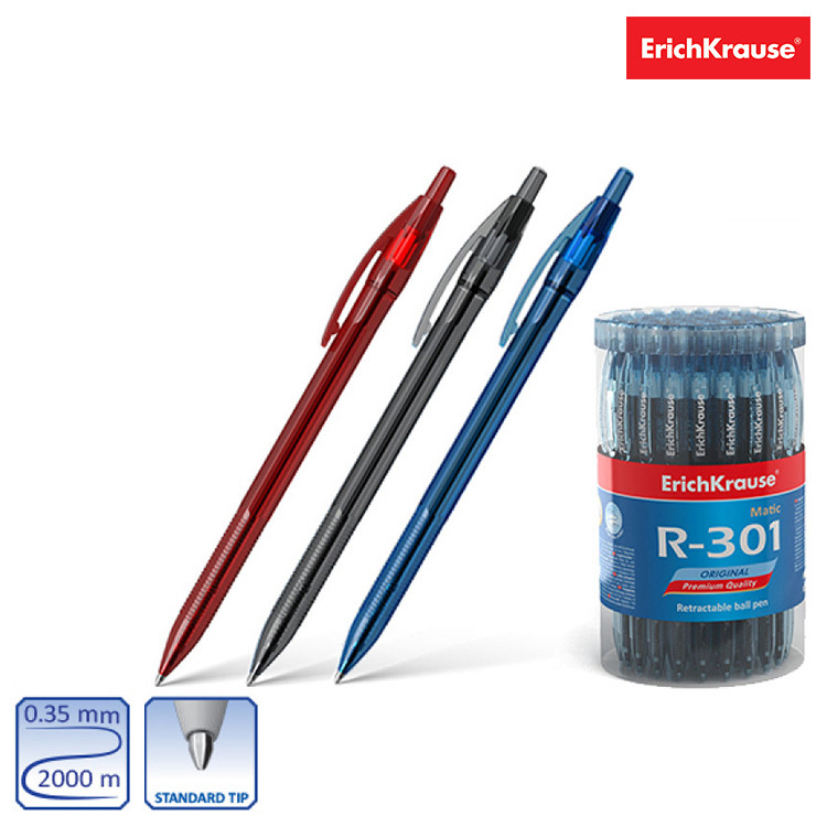 Retractable ballpoint pen R-301 Original Matic 0.7