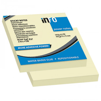 POST-IT 75 x 75mm extra strong adhesive