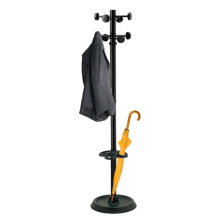 Coat rack Orto 173 cm black