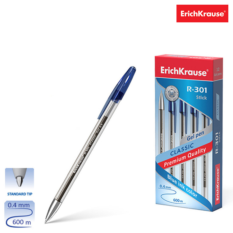 Gel ink pen ErichKrause® R-301 Classic Gel Stick 0.5