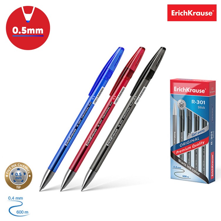 Пенкало гел Р-301 оригинал Erich Krause