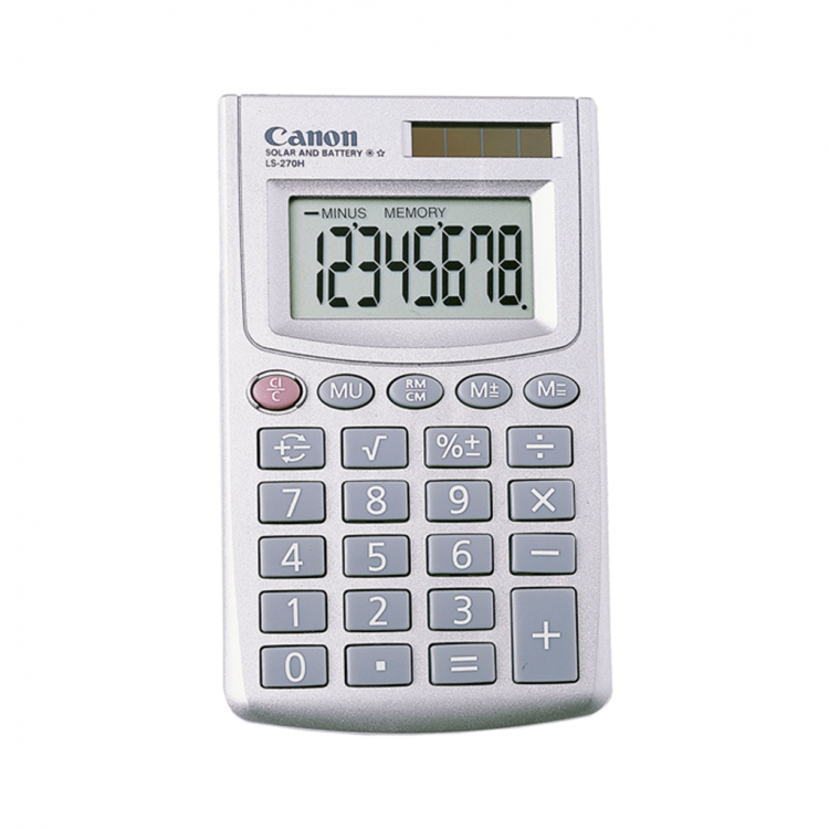 Canon Portable calculator LS-270H, grey