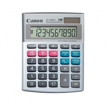 Canon Desktop Calculator LS-103TC, gray