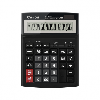 Canon Desktop calculator WS-1610T,  black