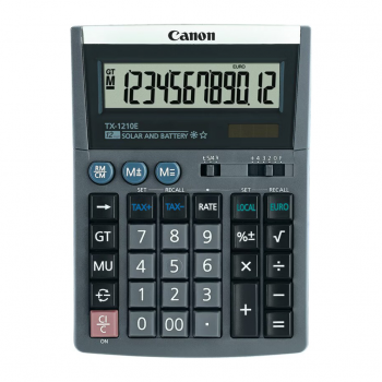 Canon Desktop Calculator TX-1210E, gray