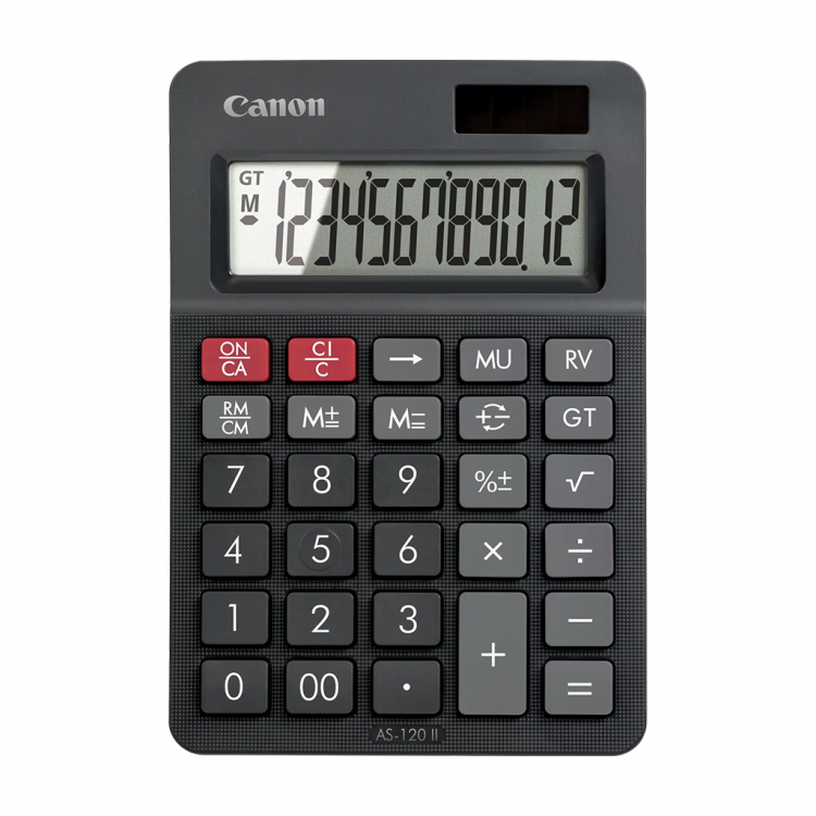 Canon Desktop calculator AS-120 II, 12-digit, black