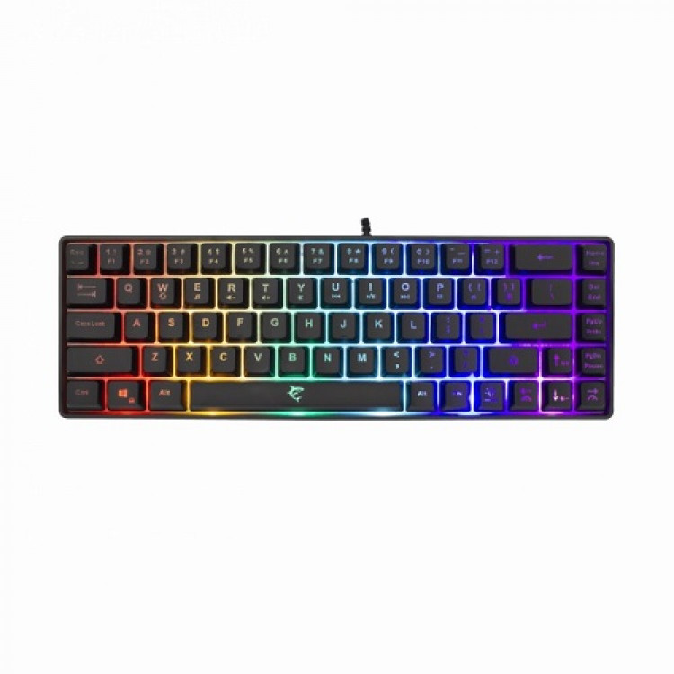 Keyboard White Shark Gaming Ronin 60% RGB Black
