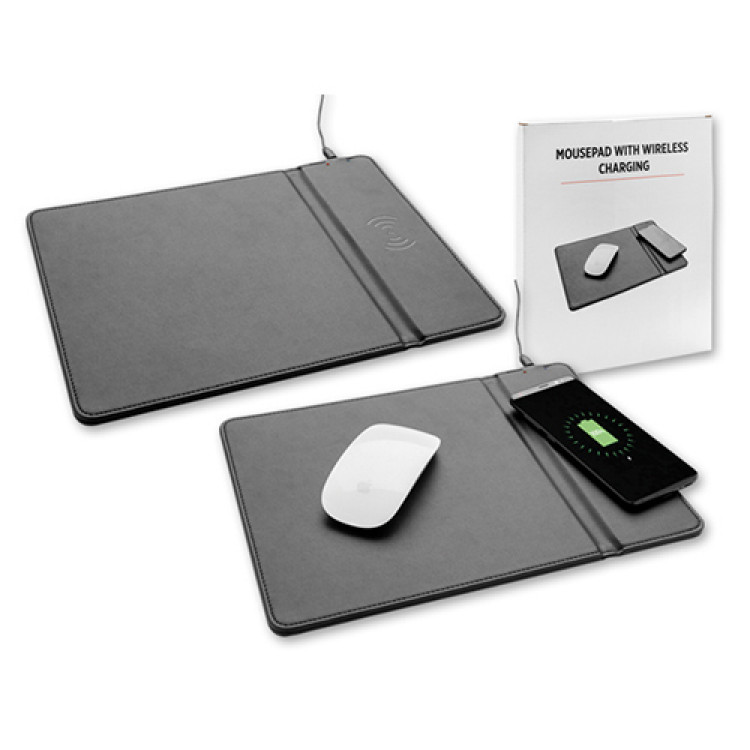CHARGE PAD mouse pad with integrated wireless charging pad