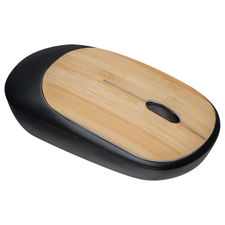 Bamboo wireless computer mouse