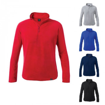 polar fleece jacket with short zipper 155g/m² polyester