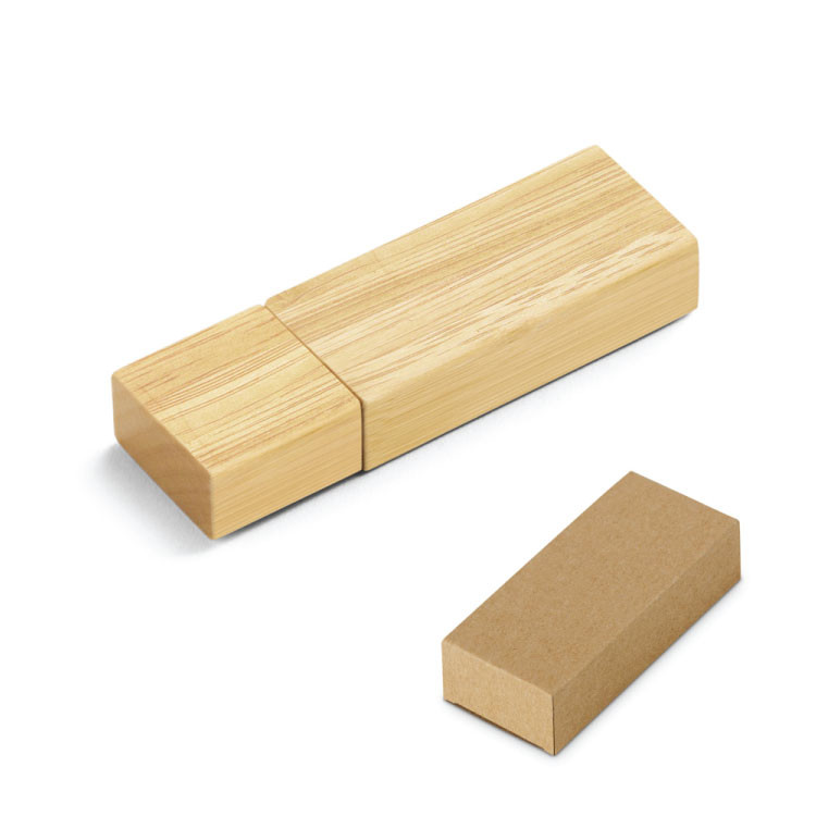 16GB bamboo USB flash drive