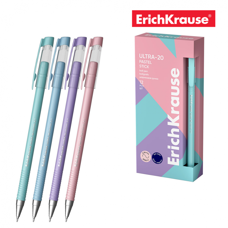 Ballpoint pen ULTRA-20 Stick Pastel Erich Krause