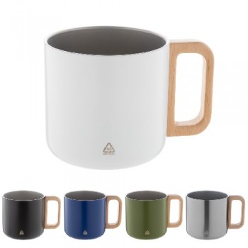 Recycled stainless steel thermo mug 300 ml