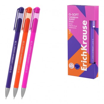 Gel ink pen ErichKrause G-Soft Caribbean Sunset