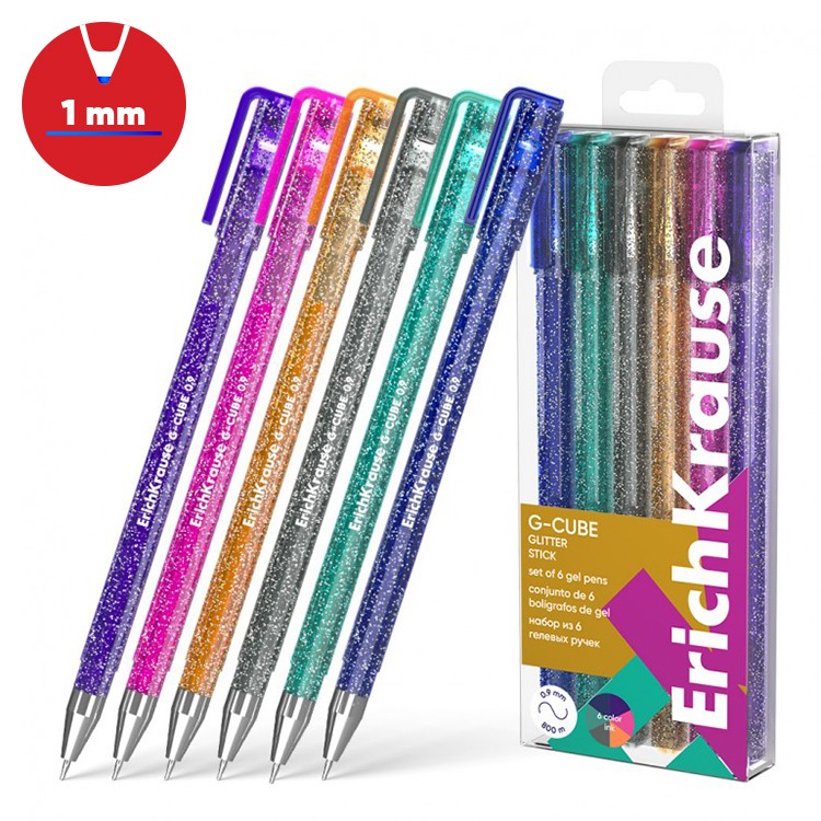 Пенкало гел Г-кјуб светки 6/1 Erich Krause