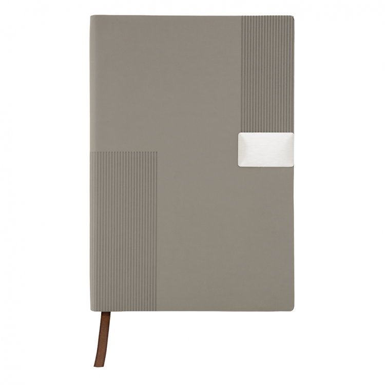 Еко тефтер А5, корица RPET, со 96л.ж. линија