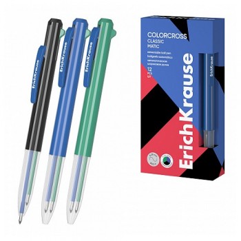 Retractable ballpoint pen 3in1 Colorcross Matic