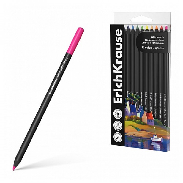 Боици дрвени 1/12 црни Art Spirit Erich Krause