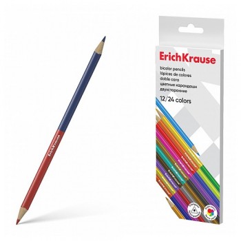 Боици дрвени 12/24 двобојни Erich Krause